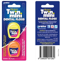 Piksters fogselyem viaszos Dental Floss Twin Mini White (2 x 8m) Piksters fogselyem viaszos Dental Floss Twin Mini White (2 x 8m)