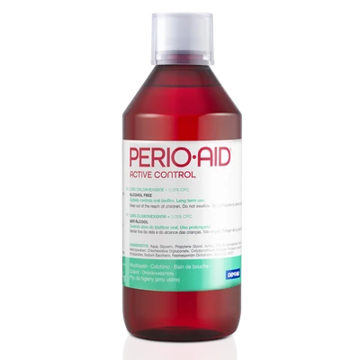 Perio•Aid Active Control Mouthwash, 500 ml