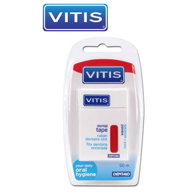 VITIS Dental floss Regular-red, 50m