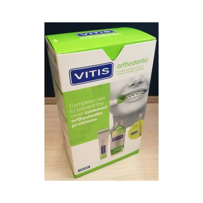 Kit Vitis Orthodontic 500mll+100ml+fogkefe ortho access