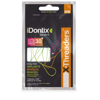 Piksters fogselyem befűző nylon X Threader 30db