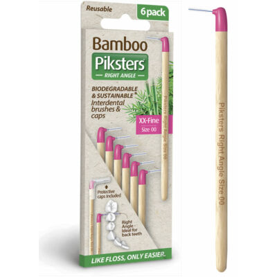Piksters Bamboo Angled 6db Nr.00 Pink (0,34/0,60mm)