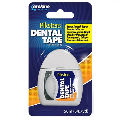 Piksters fogászati szalag Dental Tape PTFE 50m