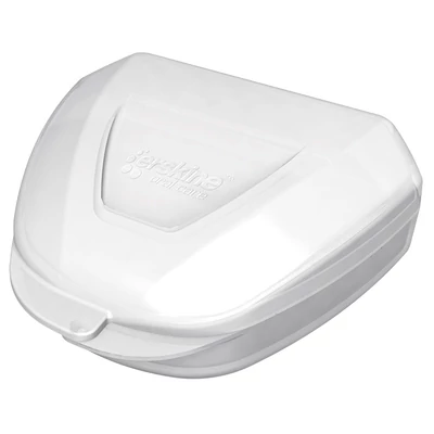 Piksters fogszabályzó/fogsín tartó fehér Oral Appliance Case